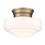 One Light Semi-Flush Mount by Golden