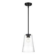 Ingo 1-Light Pendant in Matte Black