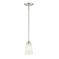 Malone 1-Light Pendant in Brushed Nickel