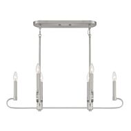 Summit 6-Light Island Pendant in Brushed Nickel