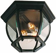 Three Light Outdoor Flushmount by Craftmade