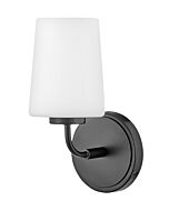 Kline 1-Light LED Bathroom Vanity Light in Black