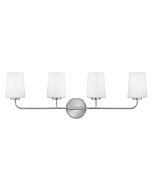 Kline 4-Light LED Bathroom Vanity Light in Chrome