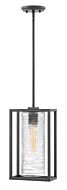 Hinkley Pax 1-Light Outdoor Light In Satin Black