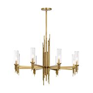 Eight Light Chandelier by Alora