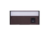 3CCT Under Cabinet Light Bars 1-Light LED Undercabinet Light Bar in Bronze