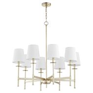 Eight Light Chandelier by Quorum