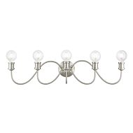 Lansdale 5-Light Bathroom Vanity Sconce in Brushed Nickel