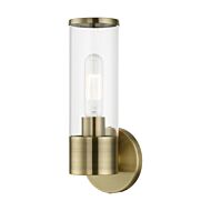 Banca 1-Light Wall Sconce in Antique Brass