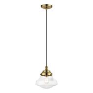 Avondale 1-Light Mini Pendant in Antique Brass