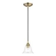 Moreland 1-Light Pendant in Antique Brass