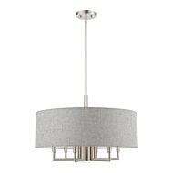 Dakota 7-Light Chandelier in Brushed Nickel