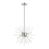 Uptown 6-Light Chandelier in Brushed Nickel