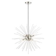 Uptown 8-Light Chandelier in Brushed Nickel