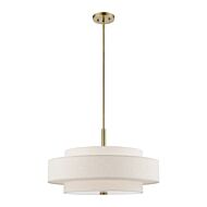 Monroe 5-Light Chandelier in Antique Brass