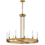 Ovation 12-Light LED Chandelier in Gold