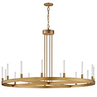 Ovation 15-Light LED Chandelier in Gold