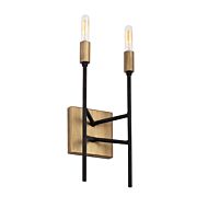 Two Light Wall Sconce by Varaluz