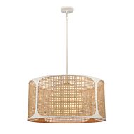 Coastal Breeze 1-Light Pendant in White Coral