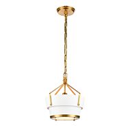 Marin 1-Light Pendant in Matte White