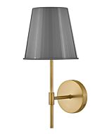 Blake 1-Light LED Wall Sconce in French Gray