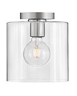 Pippa 1-Light LED Flush Mount in Polished Nickel