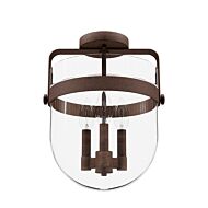 Karloff 3-Light Light Fixtures in Bronze / Dark