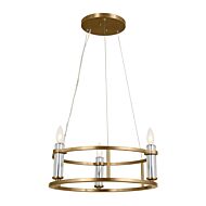 Three Light Mini Chandelier by Kichler