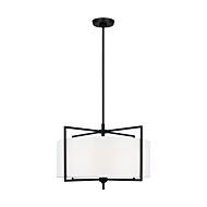 Four Light Pendant by Visual Comfort Studio