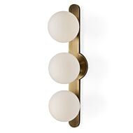 Three Light Wall Sconce