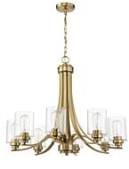 Bolden 8-Light Chandelier in Satin Brass