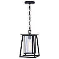 Blackwell 1-Light Outdoor Pendant in Matte Black