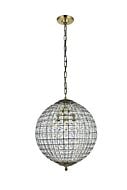 Earlene 3-Light Pendant in Antique Bronze