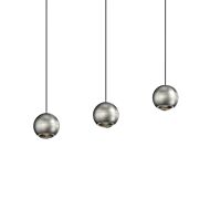 Three Light Linear Pendant by Sonneman