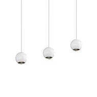 Three Light Linear Pendant by Sonneman