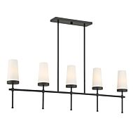 Five Light Linear Chandelier by Savoy House