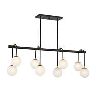 Eight Light Linear Chandelier by Savoy House