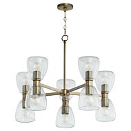 Ten Light Chandelier by Quorum