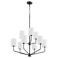 Nine Light Chandelier by Quorum