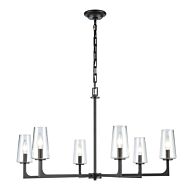 Fitzroy 6-Light Chandelier in Matte Black