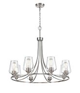 Eight Light Chandelier by Millennium