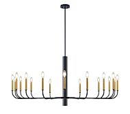 DVI Olivia 18-Light Chandelier in Multiple Finishes and Graphite