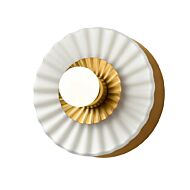 DVI Waverly Heights 1-Light Wall Sconce in Brass