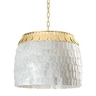 Four Light Chandelier by Corbett Lighting