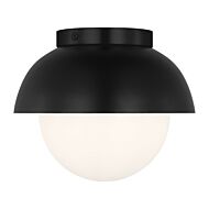 Hyde 1-Light Flush Mount in Midnight Black by Drew & Jonathan