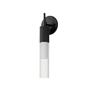 Reeds 1-Light LED Wall Sconce in Black