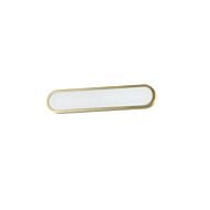 Latitude 1-Light LED Bathroom Vanity Light Sconce in Gold