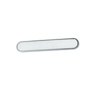 Latitude 1-Light LED Bathroom Vanity Light Sconce in Polished Chrome