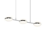 Three Light Linear Pendant by Sonneman