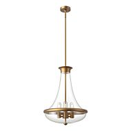 Four Light Pendant by Alora